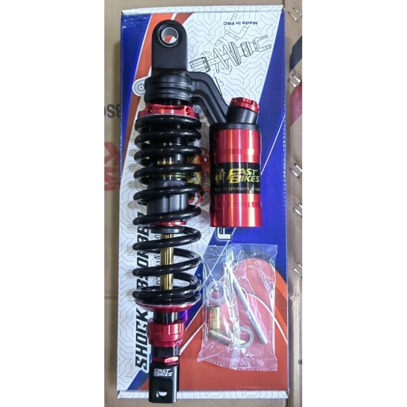 FASTBIKE REAR SHOCK CLICK 125/ CLICK 150 330MM MIO/BEAT/M3 SKY DRIVE ...