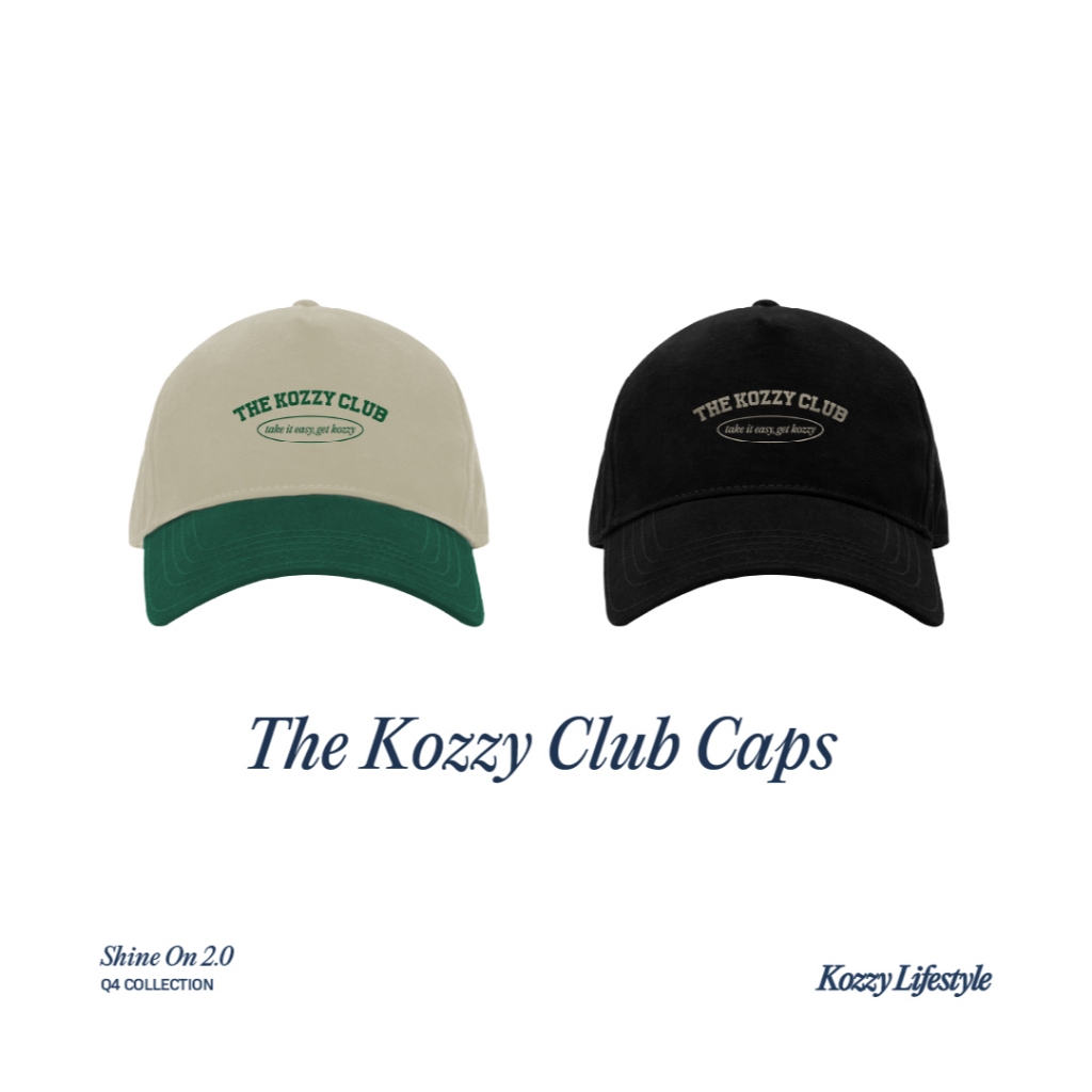 Kozzy Lifestyle 'The Kozzy Club' Caps | Shopee Philippines