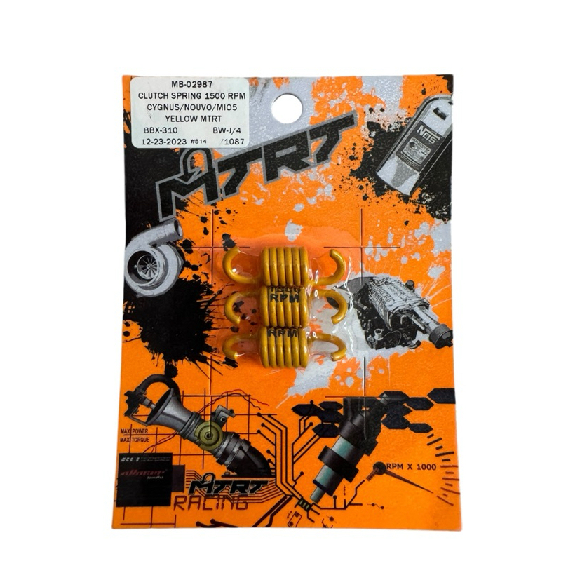 MTRT 1500RPM CLUTCH SPRING NOUVO/CYGNUS/MIOMX125/MXI125 | Shopee ...