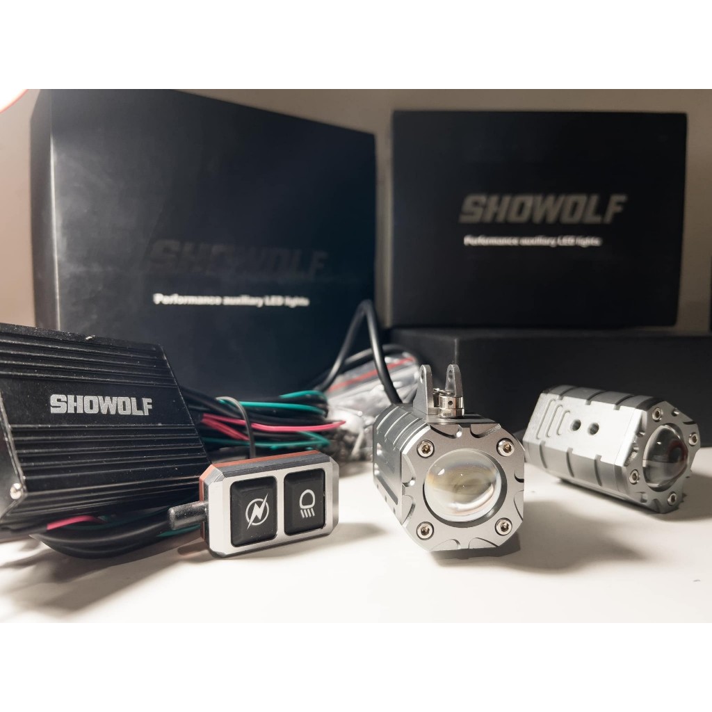 SHOWOLF T2 Mini - Motorcycle Auxiliary Led Light | Shopee Philippines