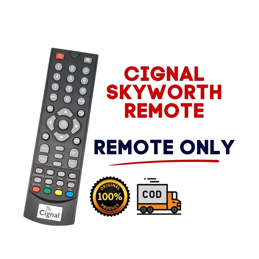 Replacement Cignal Remote Control for CIGNAL HD Box Skyworth HD and ...