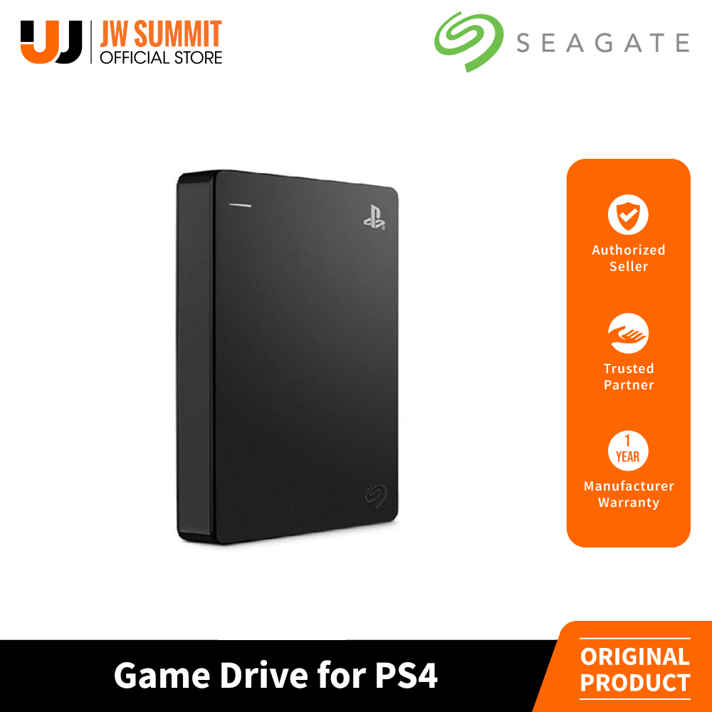 Seagate Game Drive 4TB for PlayStation Consoles PS4 and PS5 HDD Hard ...