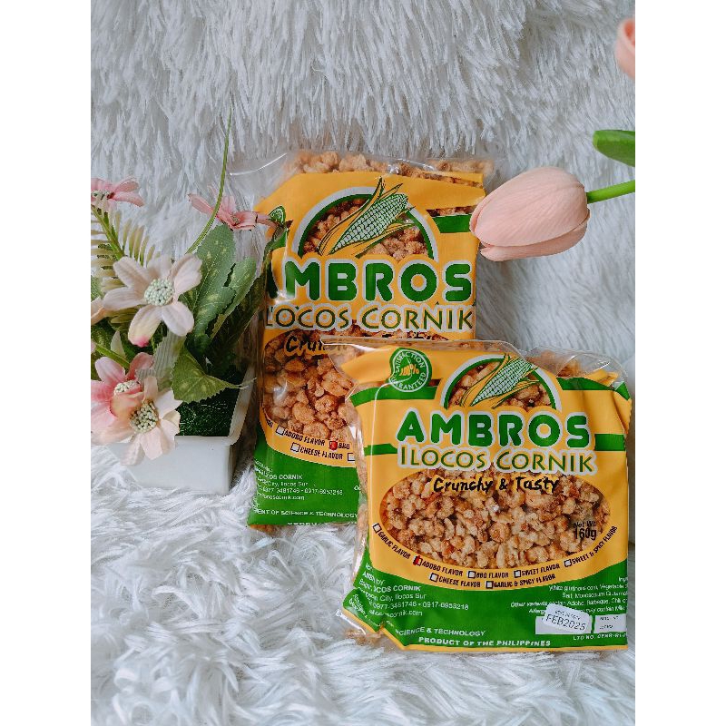 320g Ambros Ilocos Cornik /Gexiry's Ilocos Cornik crunchy chichacorn ...