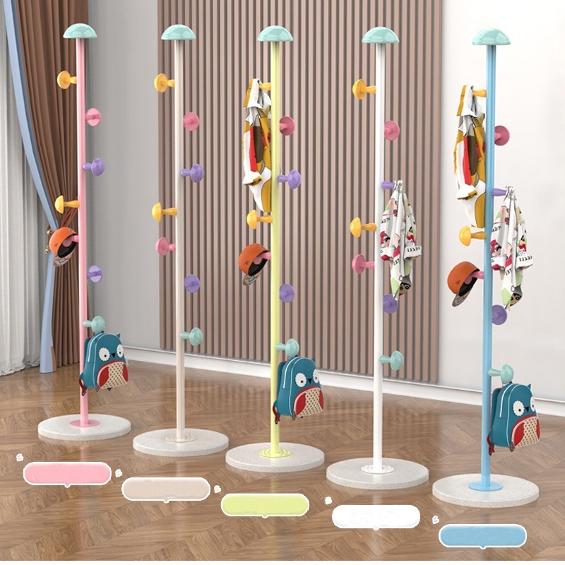 Coat Rack Metal Coat Hanger Rack Drying bedroom Hanging Clothes Hats