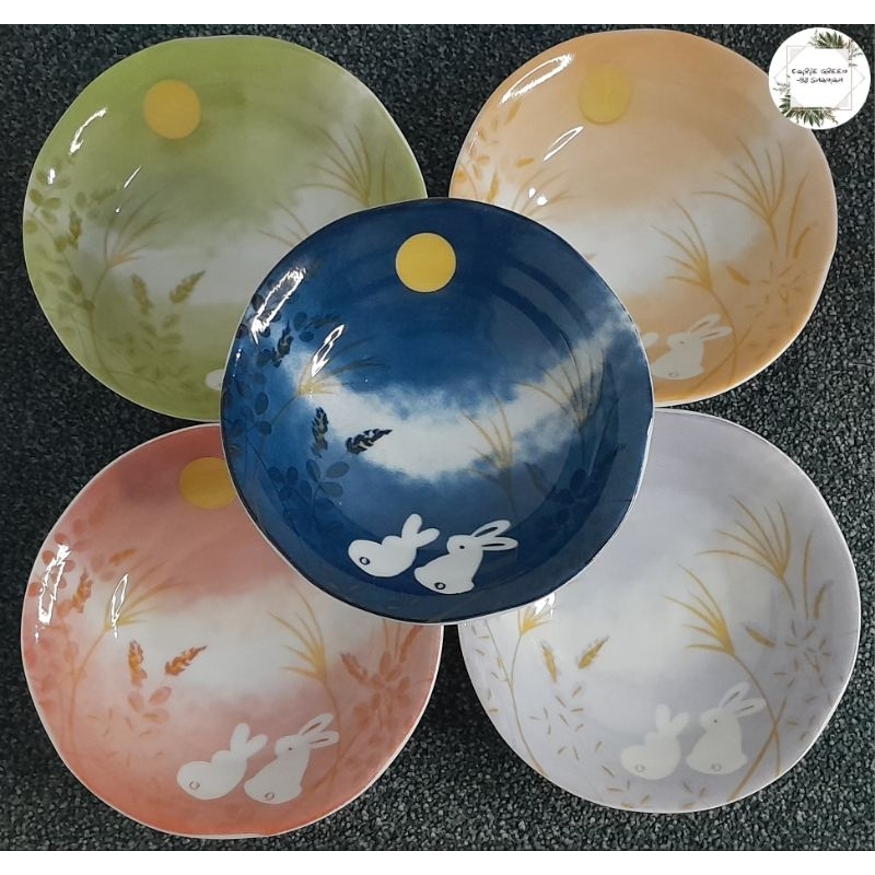 Moon Rabbit~Rabbit On The Moon Bowls Set of 5~Japan | Shopee Philippines