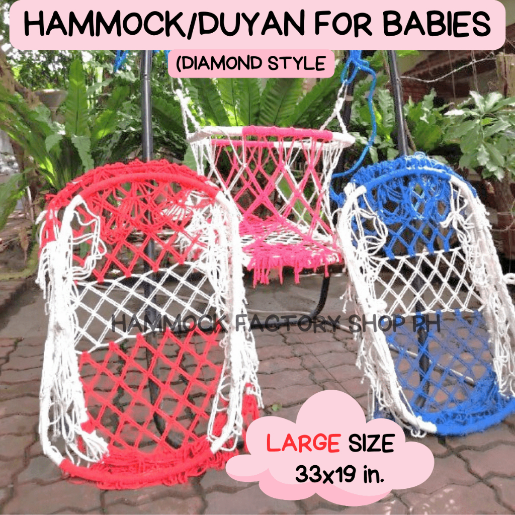 HAMMOCK DUYAN FOR BABIES (DIAMOND STYLE) BUHOL TYPE LARGE SIZE 33X19 ...