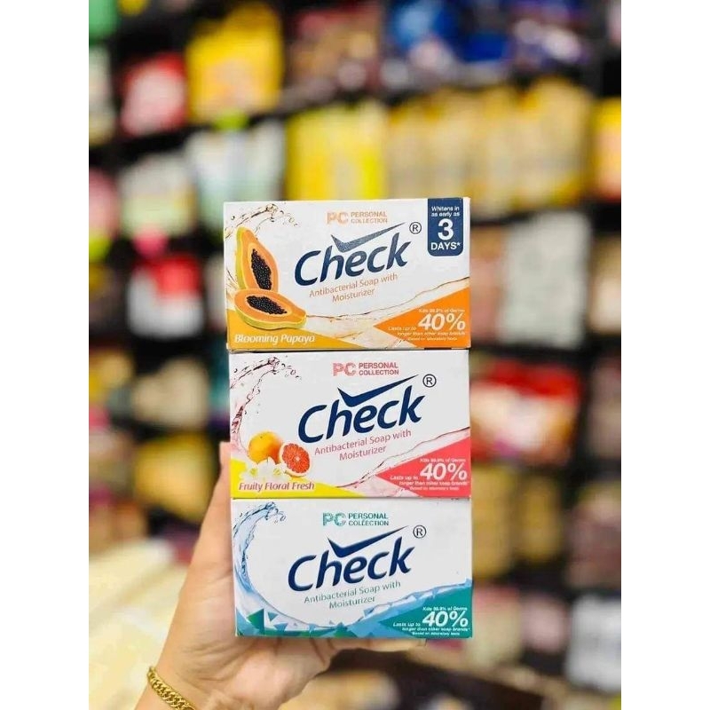PC CHECK BODY SOAP 130G | Shopee Philippines