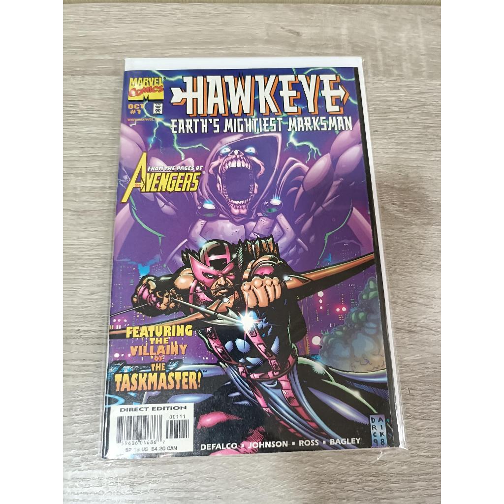 Hawkeye #1 Earth's Mightiest Marksman - FN/VF condition (Marvel comics ...