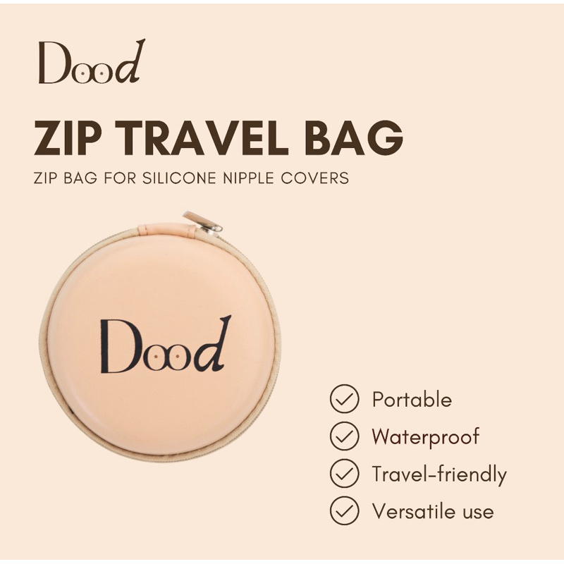 DOOD Premium and Zip Travel Bags Only with FREE PLASTIC DOME | Shopee ...