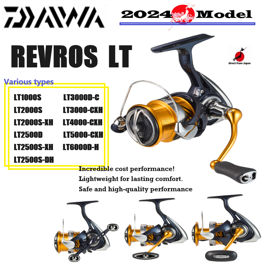Máy câu Daiwa Revros LT - 2024