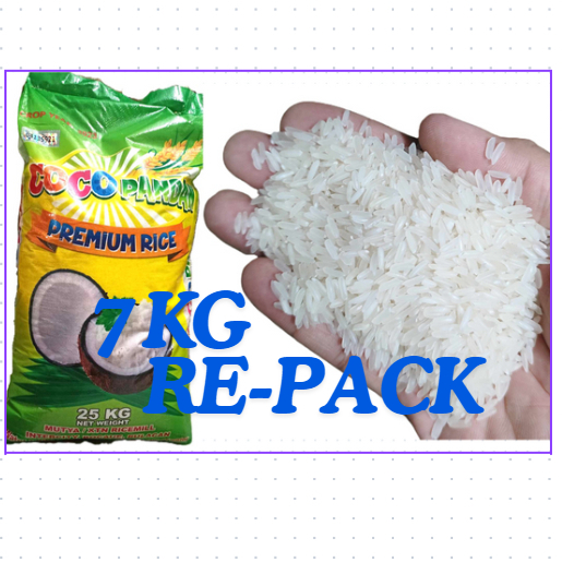 COCO PANDAN PREMIUM VIETNAM RICE 7Kg (re-pack) | Shopee Philippines