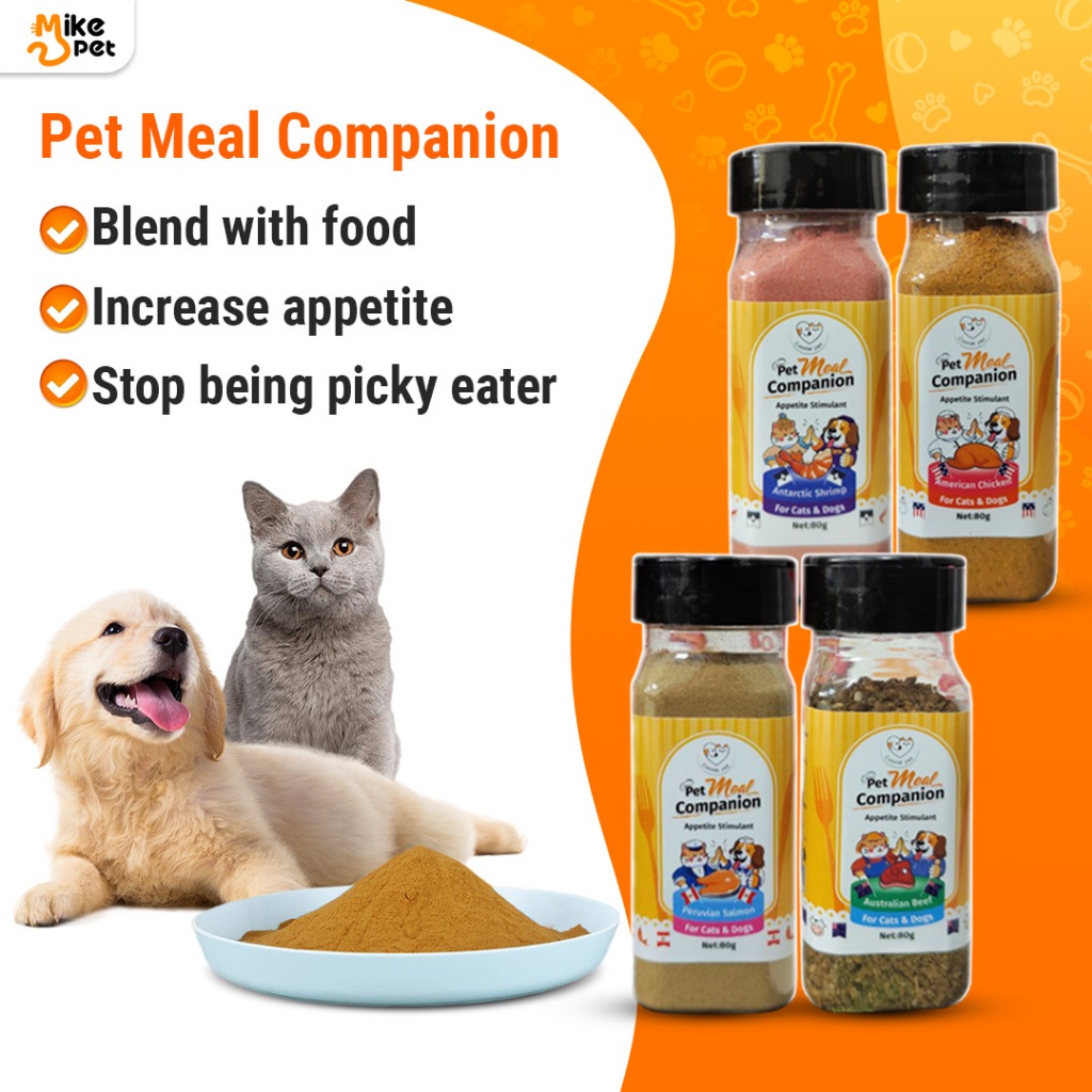 Illustration of Relieving Dog Hunger With Apple And Chicken