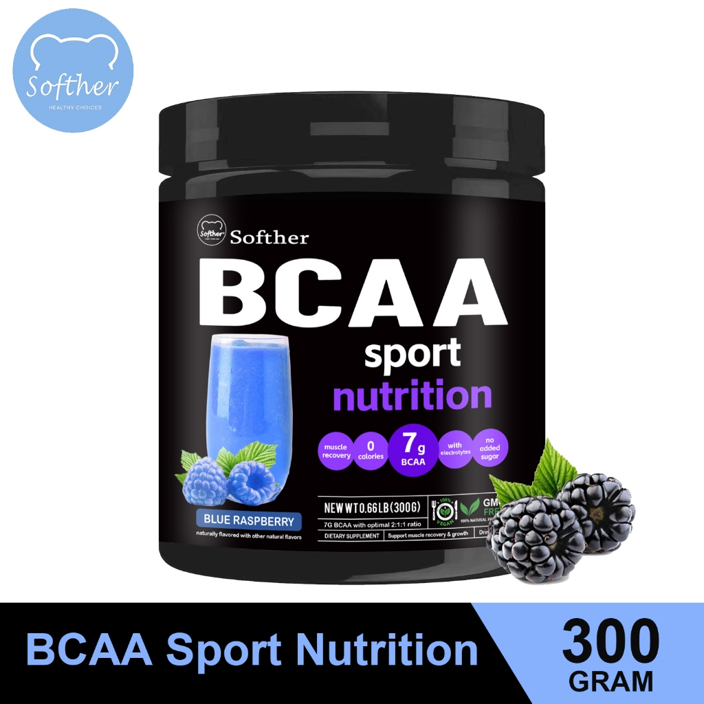 SOFTHER BCAA Powder Post Workout Muscle Recovery Drink with ...