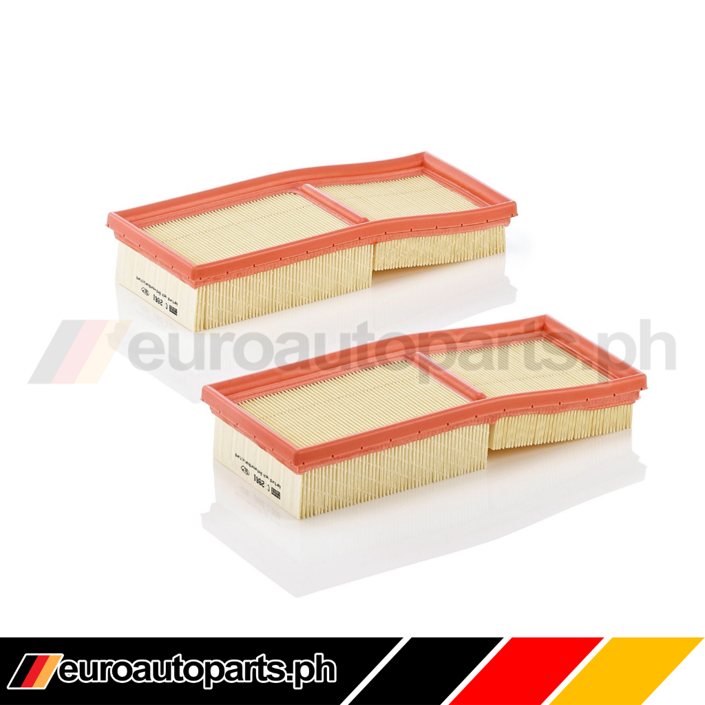 Mercedes Air Filter Set Hengst E455L01-2 273 094 04 04 Genuine Hengst Air Filter Set For Mercedes - Part E455L01-2 (Also Fits 273 094 04 04, 112 094 06 04) Air Filter Mercedes E350 - Foto 2