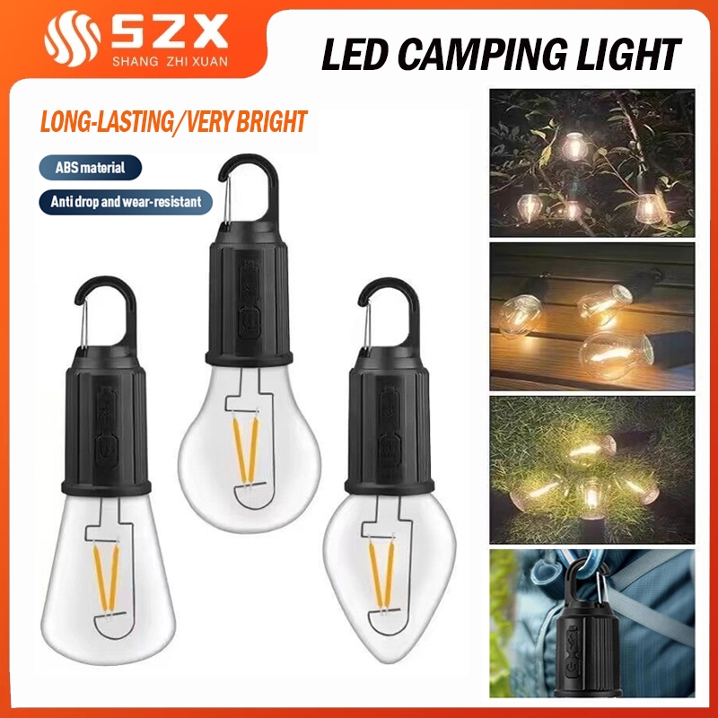 Camping Light led Retro Lighting Bulb Outdoor Portable Spherical