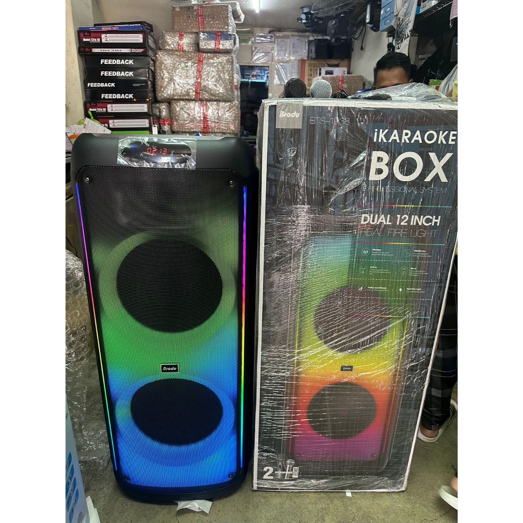 Portable bluetooth speaker Brudo BTS-1938 12