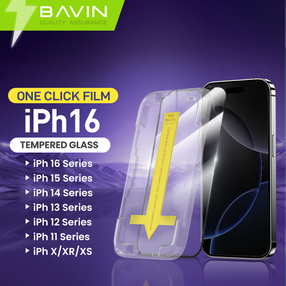 BAVIN Q3 One Click Series Screen Protector Tempered Glass Full