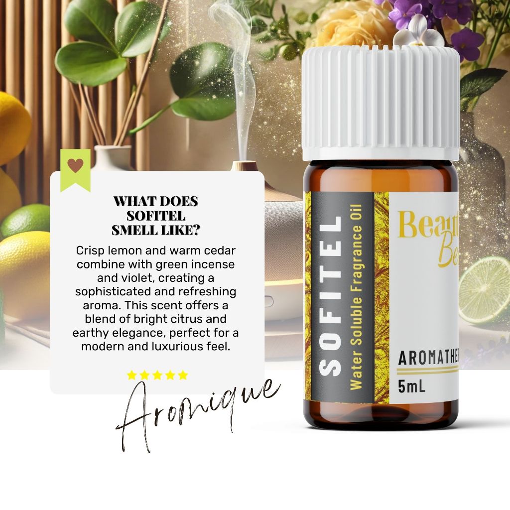 SOFITEL Luxurious WaterBased Aroma Oil for Home Diffuser & Humidifier