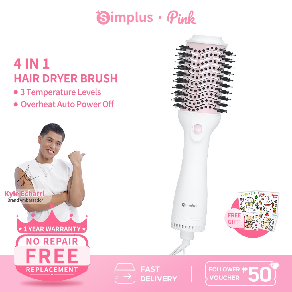 Brush and straightener in one sale