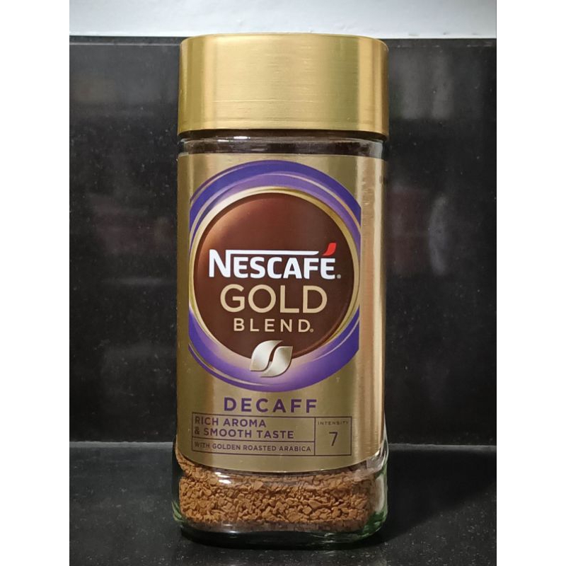 Nescafe Gold Blend Decaf Instant Coffee 200g Shopee Philippines