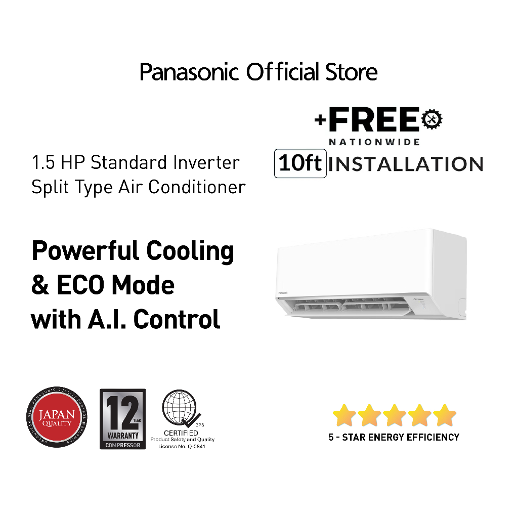 Shop panasonic aircon inverter for Sale on Shopee Philippines
