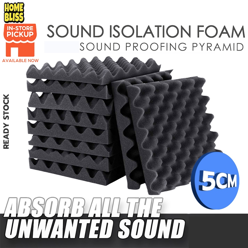 Sound Proof Foam Acoustic Foam Sound Proofing Foam Wall Noise Reduction ...