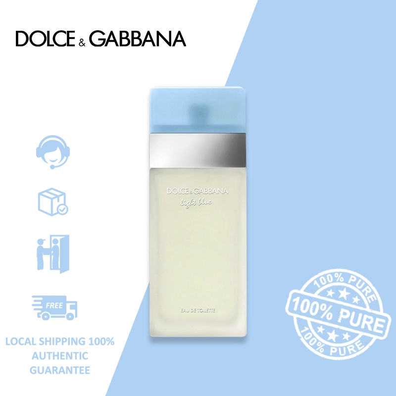 Dolce & Gabbana Light Blue Eau de Toilette 100ML Perfume For Men
