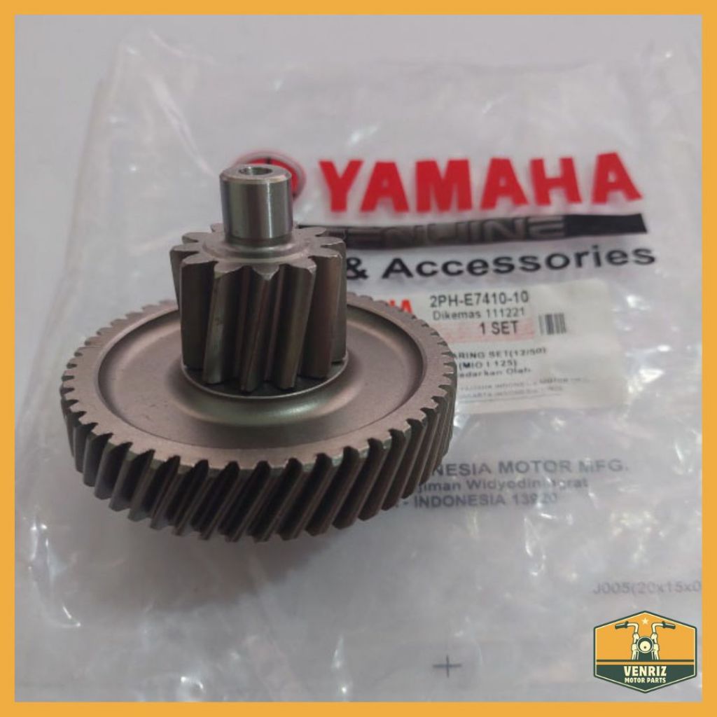 [Genuine Part.2PH-E7410-10]GEARING SET 12T/50T-MAIN AXLE COMP -Yamaha ...
