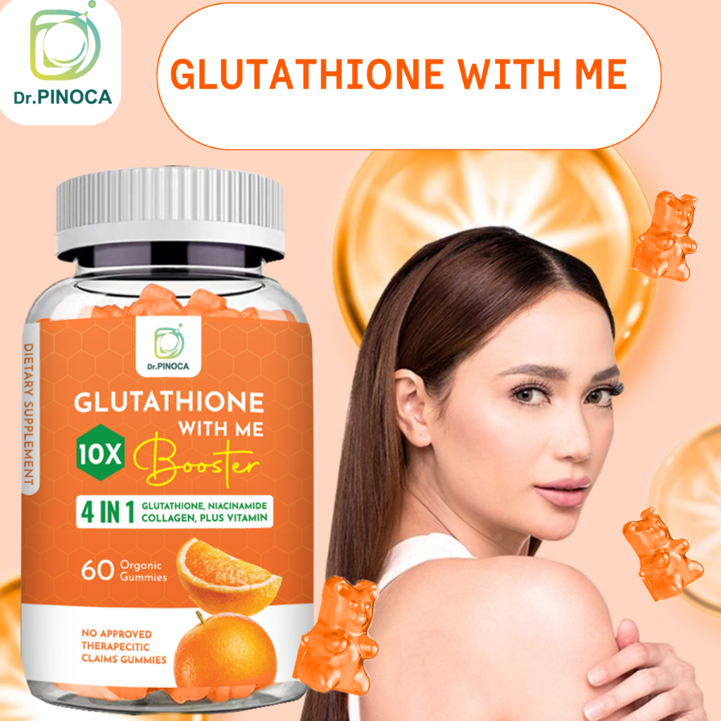 Dr Pinoca Glutathione Collagen Niacinamide Gummies For Whitening ...