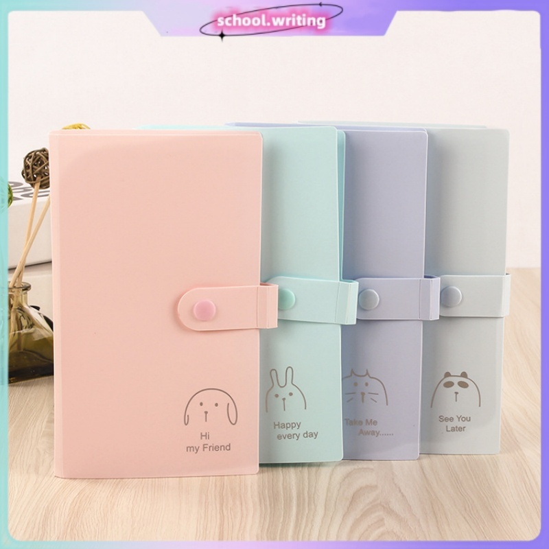 120/240 Pockets 3INCH Photo Album Collecting Organizer with Button