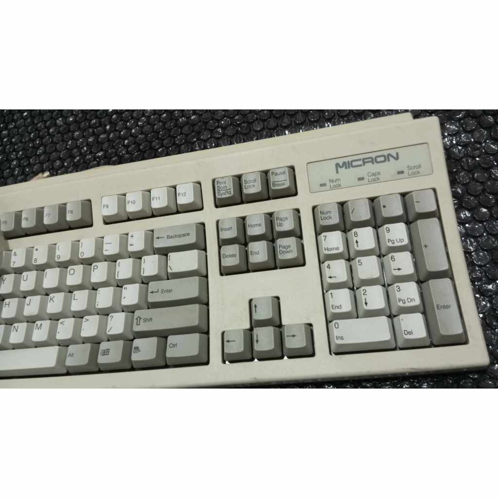 Super RARE Micron NMB Collectible Keyboard Designed for Microsoft ...