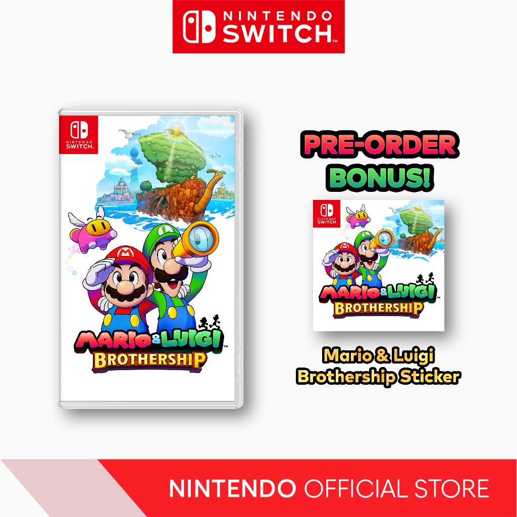 PreOrder Mario and Luigi Brothership Release Date on Nov 7, 2024