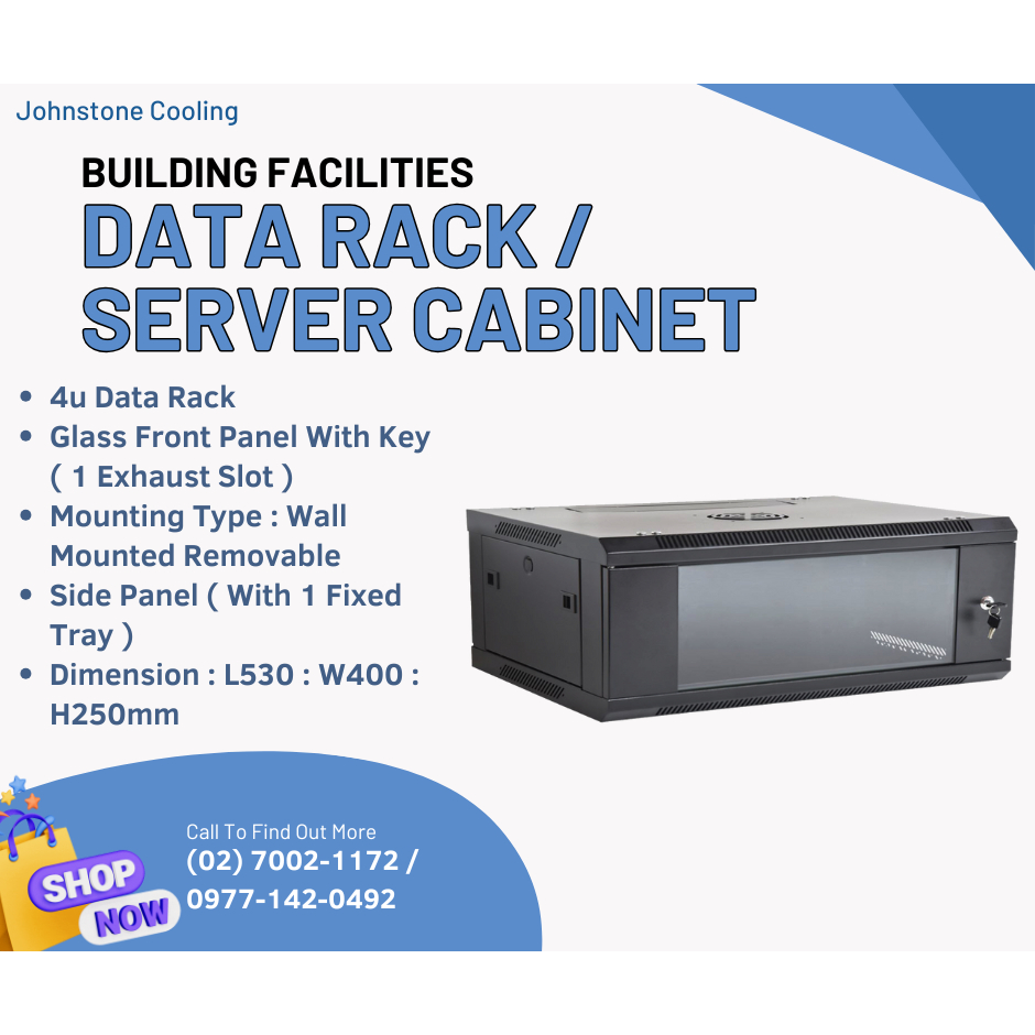 4U Data Rack Server Cabinet (Disassembled), Wallmounted Data Cabinet ...
