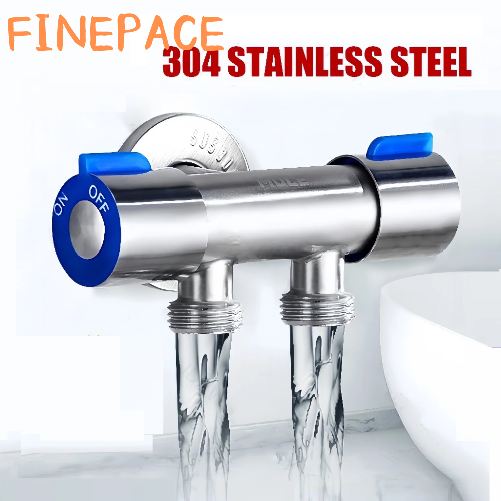 1/2" Double Angle Valve Stainless Steel Valve MultiFunction Faucet