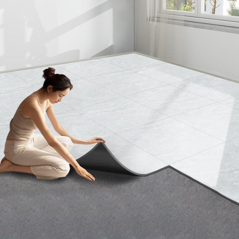Marble tiles sticker Waterproof floor adhesive pvc Cement floor ground