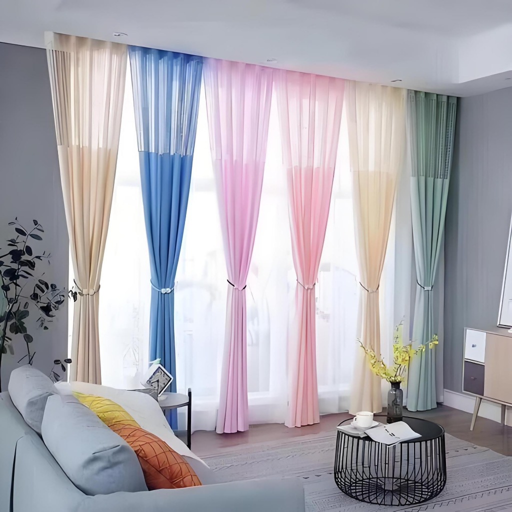 Susan Isolation curtain beauty salon Hospital health center U shape L ...