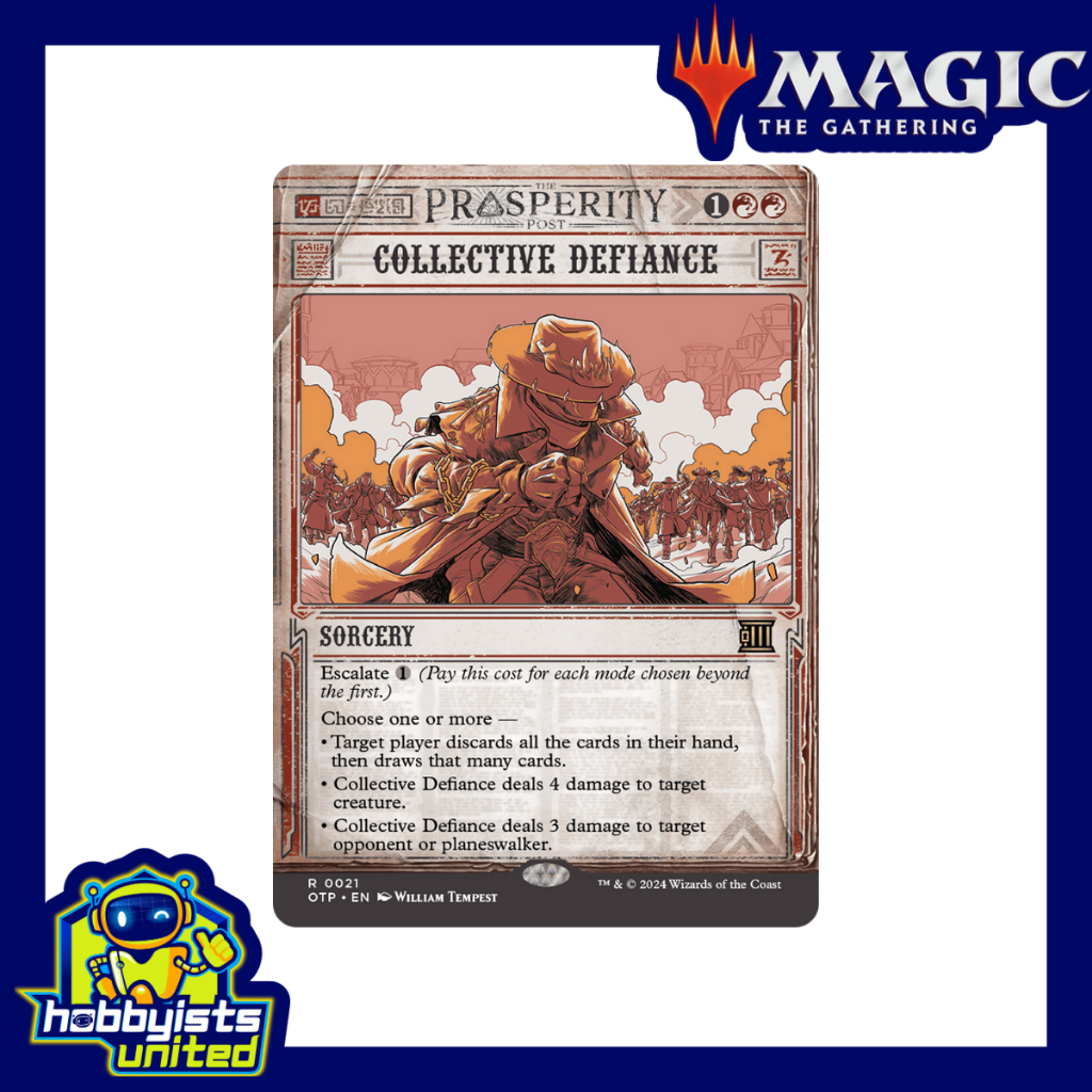 Collective Defiance - Magic: The Gathering (Outlaws of Thunder Junction ...