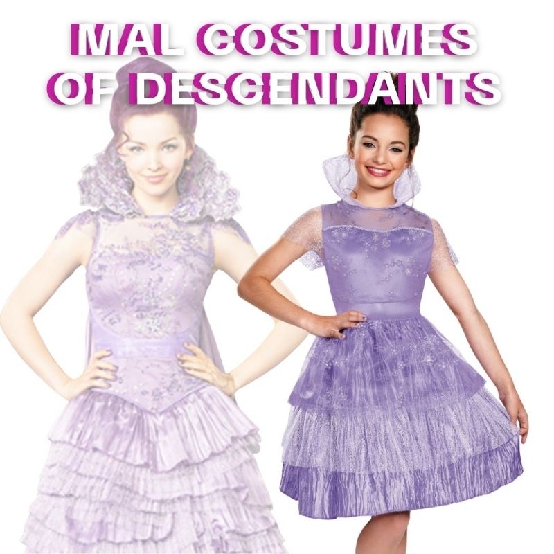 Deluxe Descendants Mal Coronation Dress Shopee Philippines