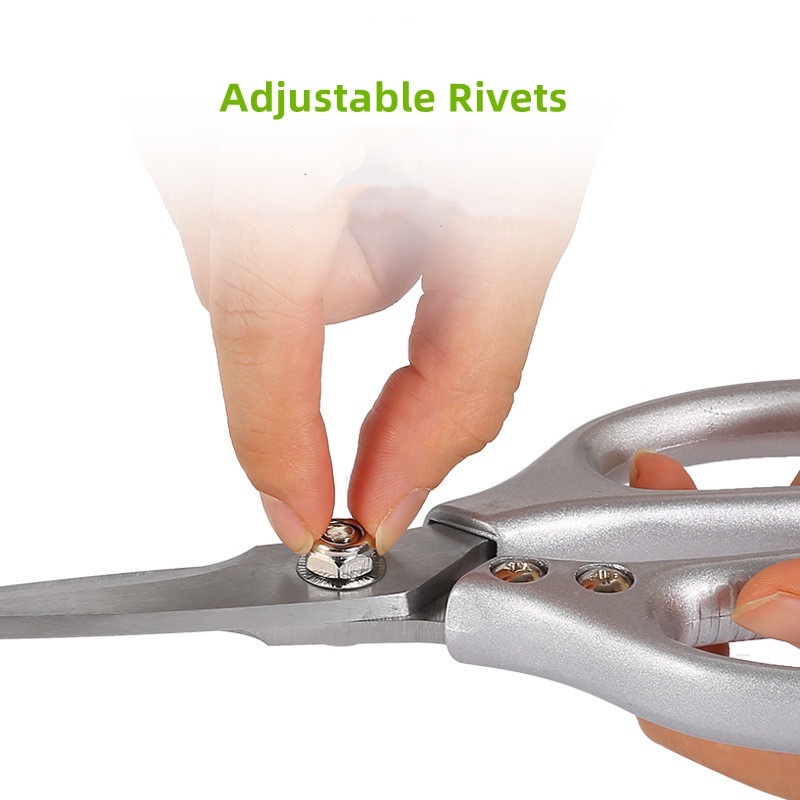 304 Stainless Steel Kitchen Scissors Heavy Duty Multipurpose Kitchen ...