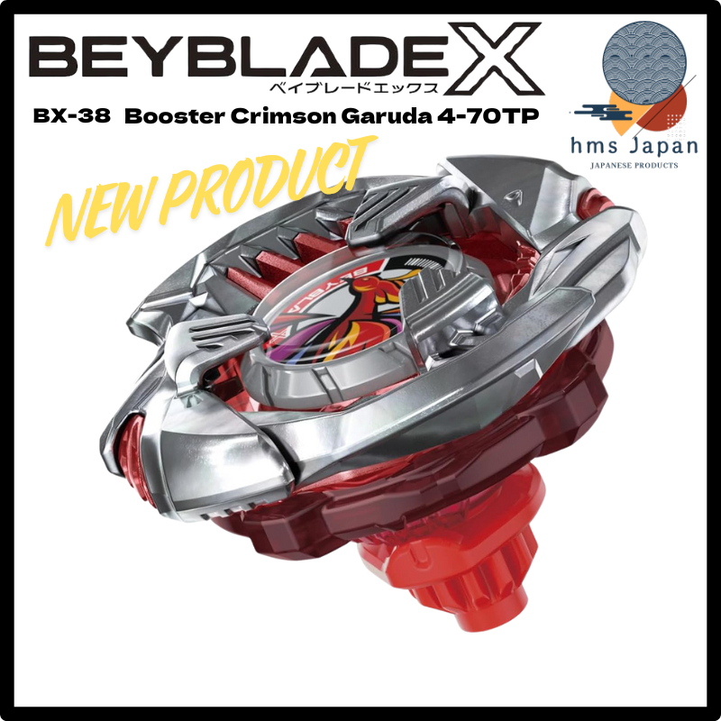 TAKARATOMY BEYBLADE X BX-38 Booster Crimson Garuda 4-70TP | Shopee ...