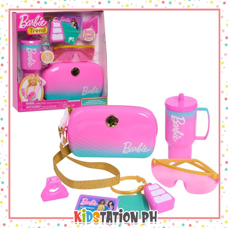 Barbie Trend Fashion Bag Set Shopee Philippines