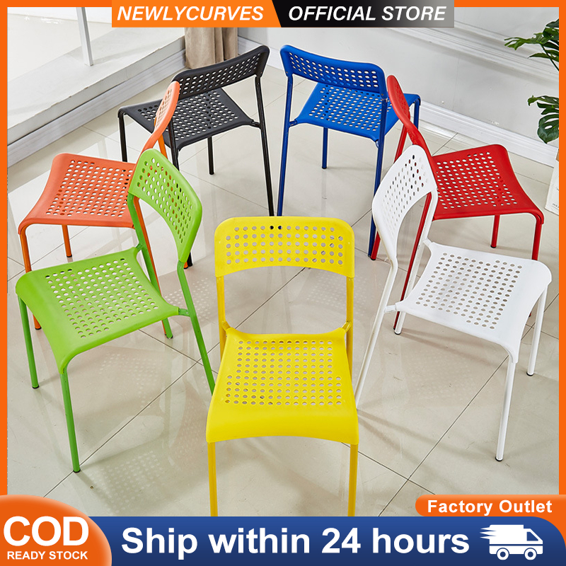 NEW Breathable Stackable Dining Chair Simple Study Chair Conference ...