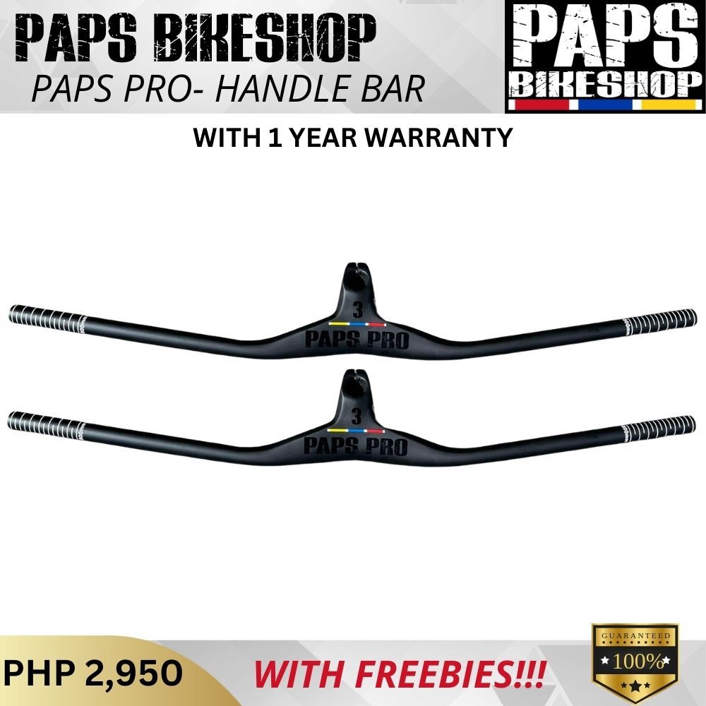 PAPS PRO- INTEGRATED HANDLE BAR | Shopee Philippines