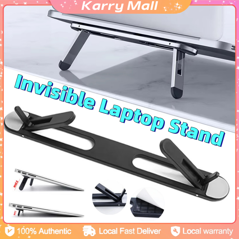 Universal Invisible Laptop Bracket Stands Portable Foldable Radiator ...