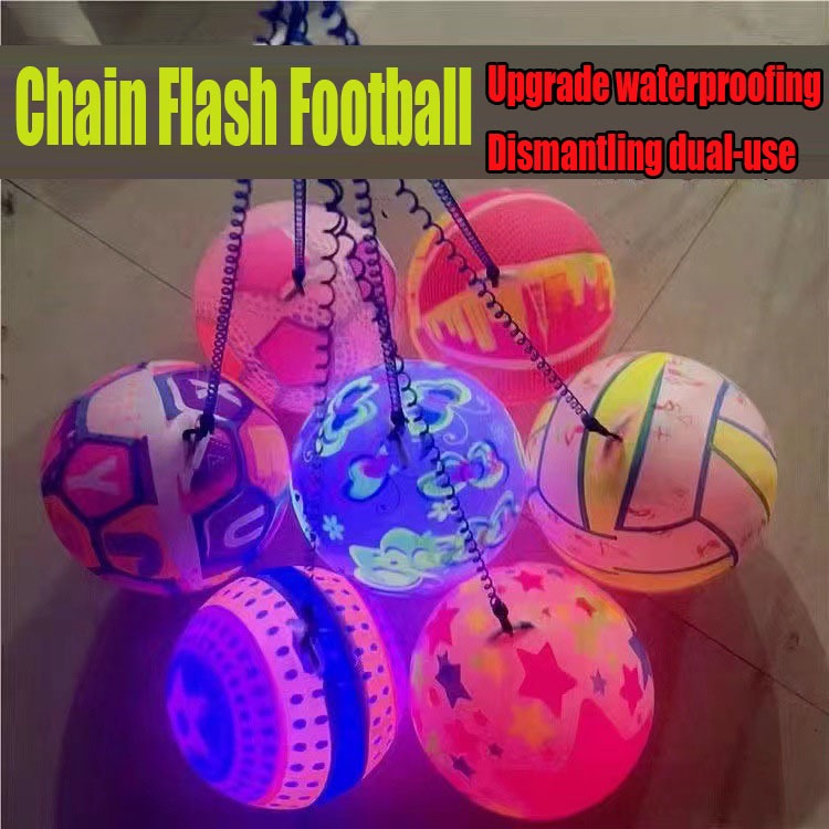 Luminous Chain Ball Beating Flash Football Rope Fitness Pendulum ...