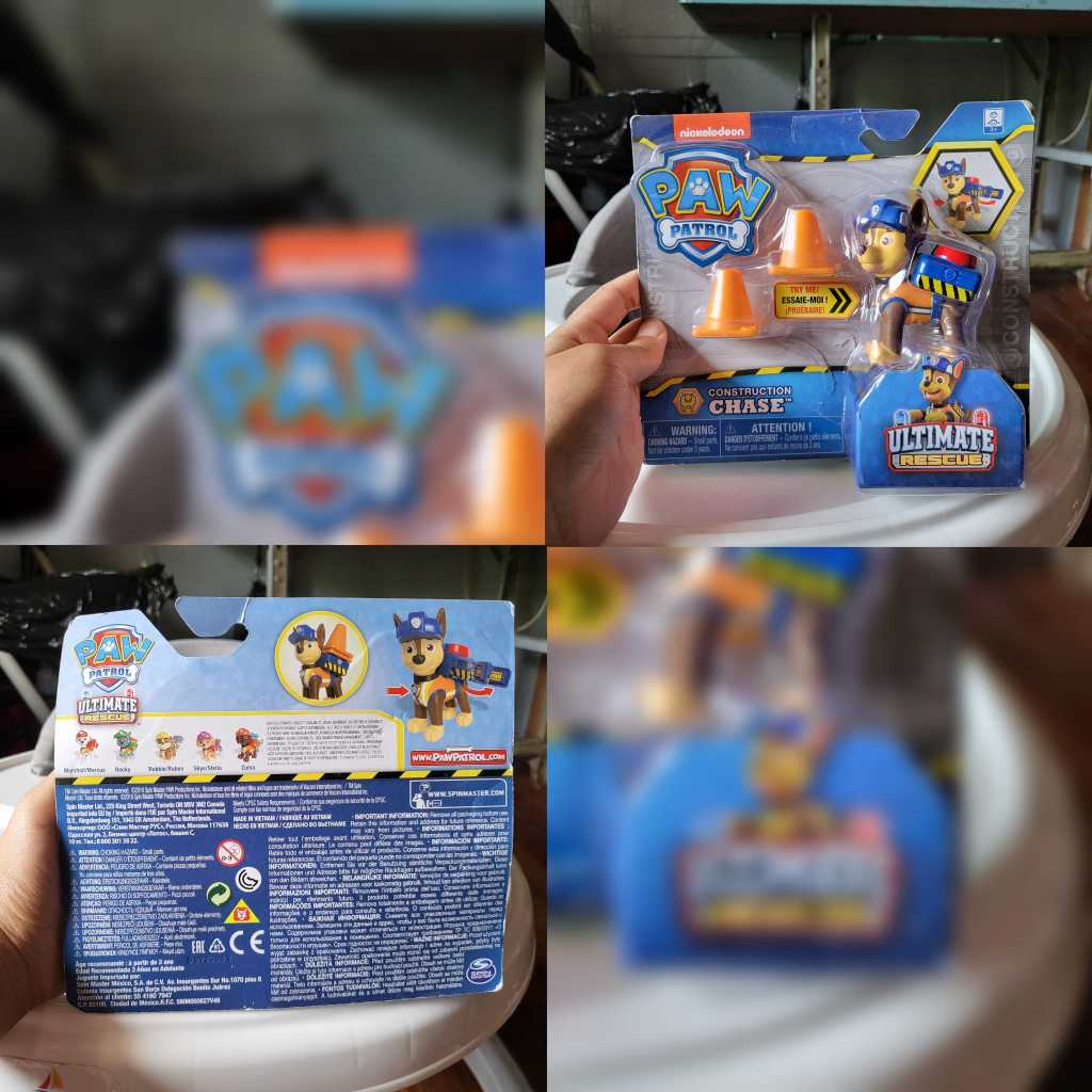 Paw Patrol Ultimate Rescue - Construction Chase Figure 3 inch | Shopee ...