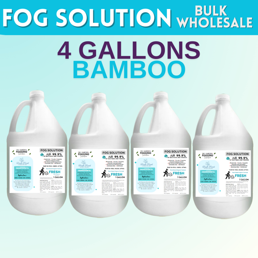 DR GARDEN BULK Fogging Bac to Zero Viruclear fog solution ( 4 GAL ...