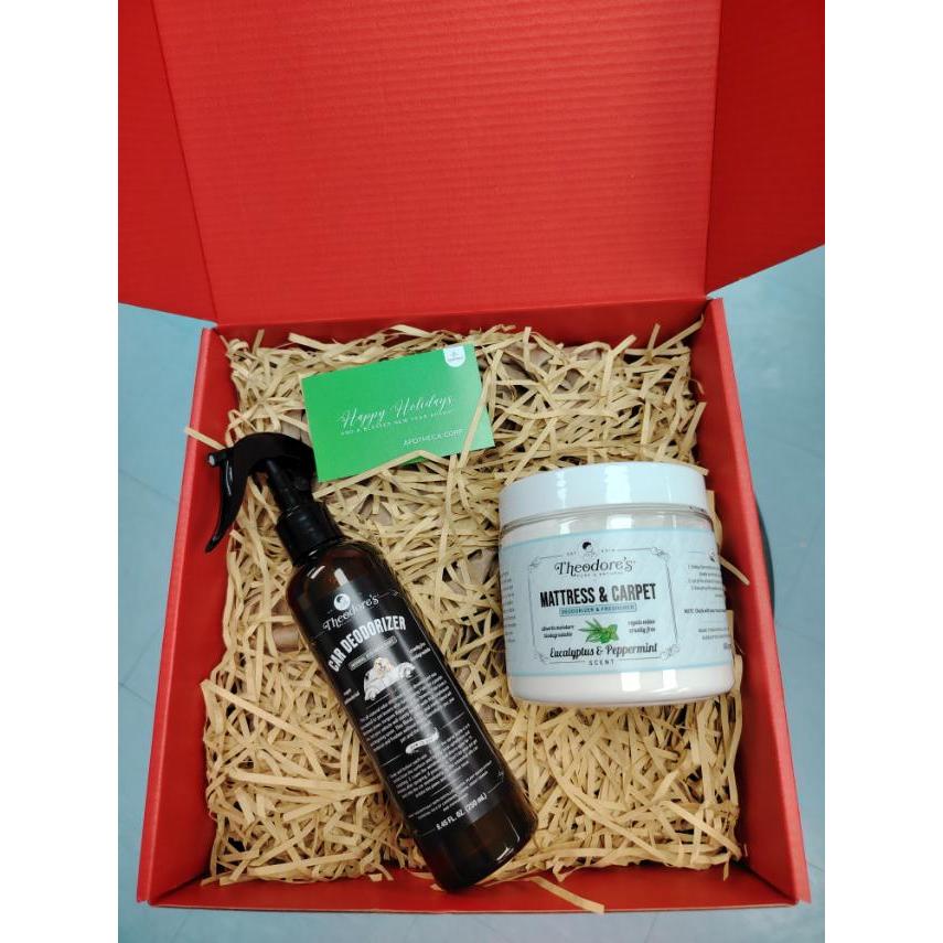 Theodore's Home & Car Deodorizer Set: Herbal Disinfectant 250ml ...
