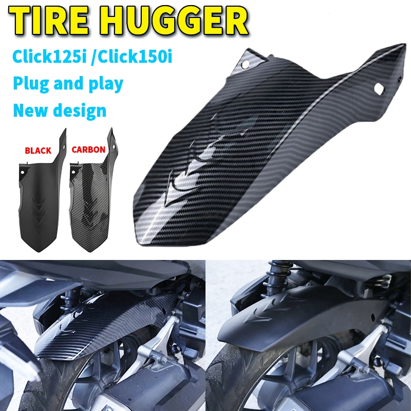 Honda Click 125i/150i Rear Tire Hugger Muffler Cover For Click V1 V2 V3 ...