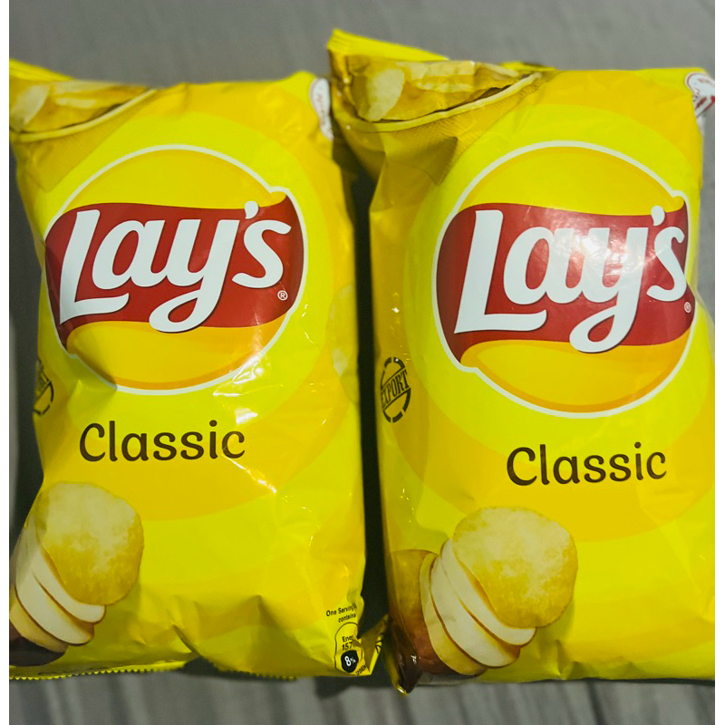 Lays Potato Chips 170g Classic and BBQ flavors | Shopee Philippines